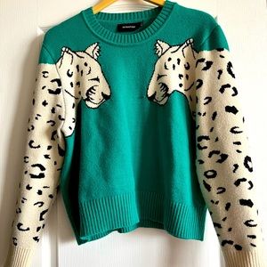 Snow Leopard Sweater
